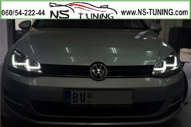 GOLF 7 XENON svetla,ugradnja xenona novi sad